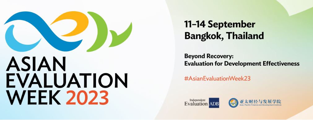 Asian Evaluation week banner