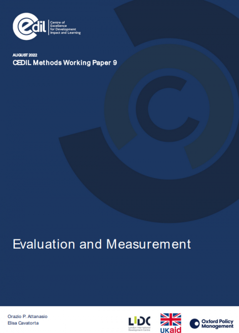 Evaluation and Measurement