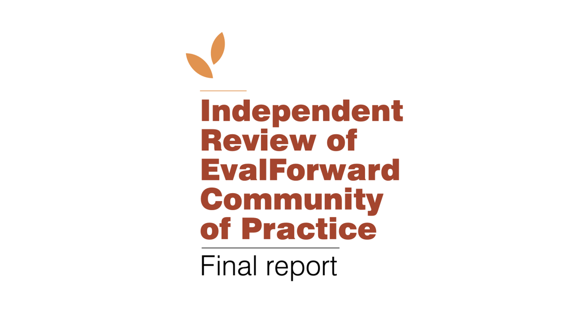 Independent Review of EvalForward Community of Practice